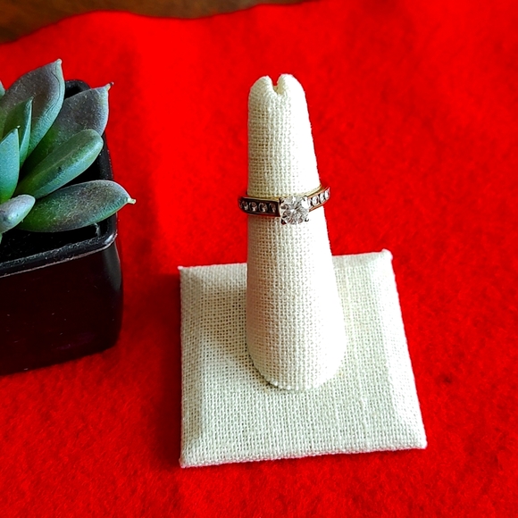 14k Moissenite Engagement Ring - Picture 3 of 8